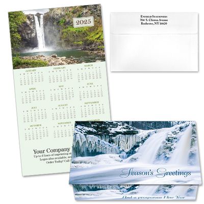 124369 Waterfall 7 Calendar Card