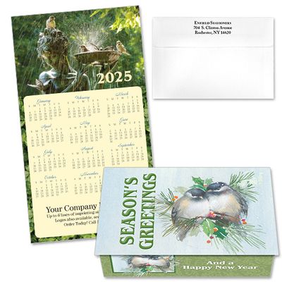 124377 Songbirds 4 Calendar Card