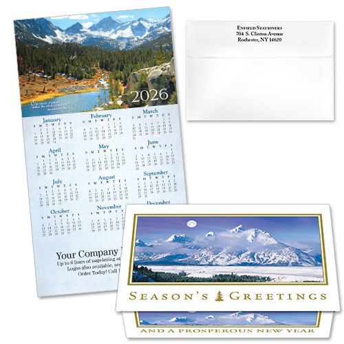 124208 Landscape 1 Calendar Card