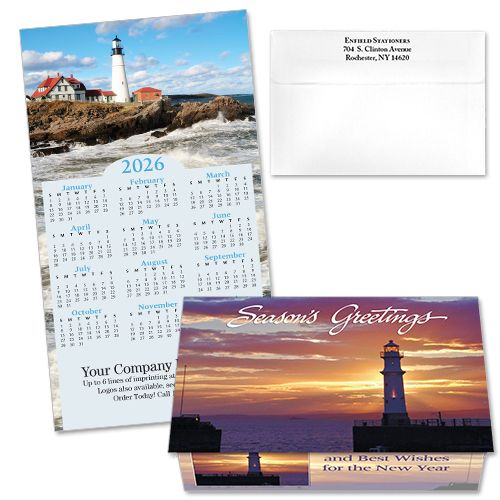 124247 Lighthouse 2 Calendar Card