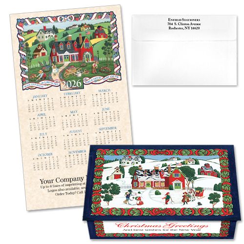 124254 Bless This House 3 Calendar Card