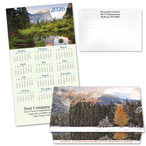 124274 Western Splendor Calendar Card 124274 Western Splendor Calendar Card
