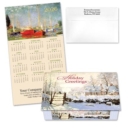 124278 Old Masters Calendar Card