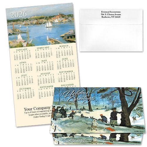 124314 American Masters Calendar Card