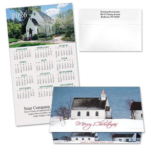 124321 Religious/Church 6 Calendar Card