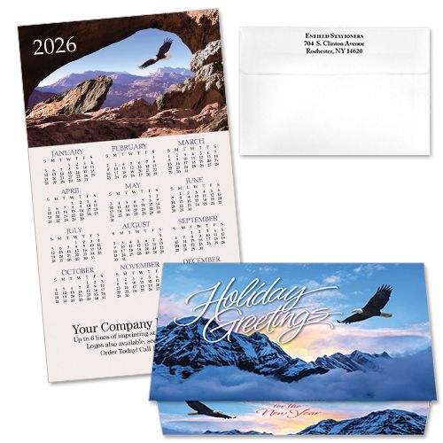 124328 Eagle 7 Calendar Card