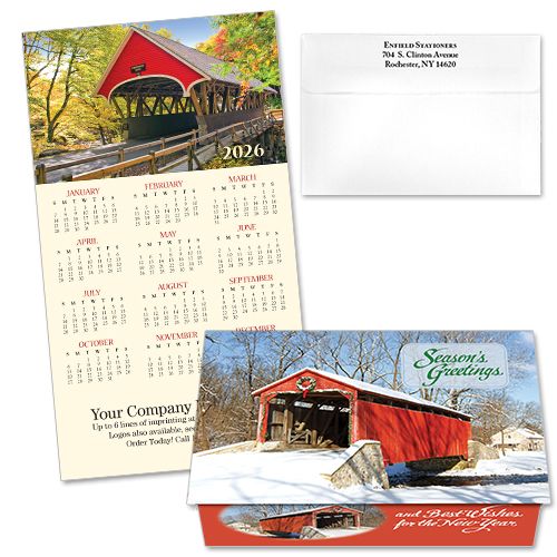 124345 Heritage 4 Calendar Card