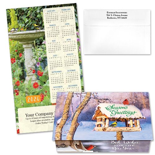 124338 Songbirds 2 Calendar Card