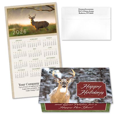 124339 Deer 4 Calendar Card