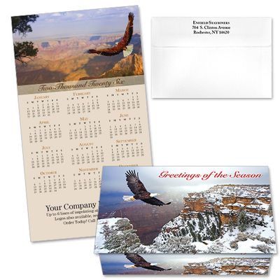 124344 Eagle 8 Calendar Card