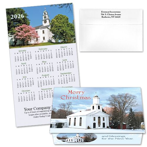 124347 Religious/Church 7 Calendar Card