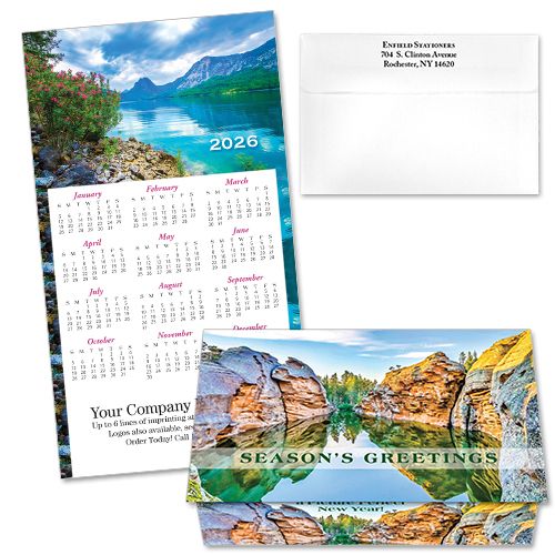 124382 River Canyon Calendar Card 124382 River Canyon Calendar Card