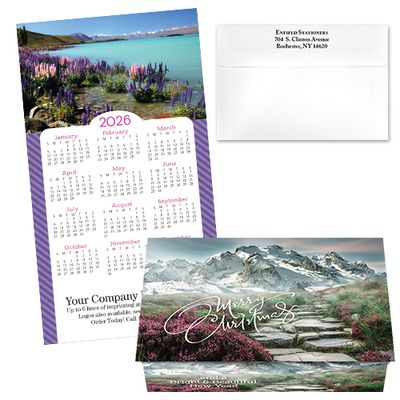 124474 Snowy Mountain Calendar Card 124474 Snowy Mountain Calendar Card