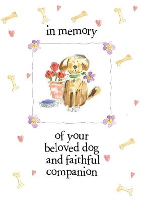 AFH181  Pet Sympathy Card