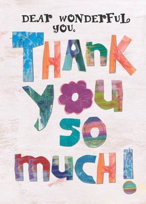 AFH086   Thank You Card