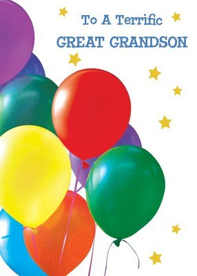 FR0233  Family Birthday Card / Great-Grandson