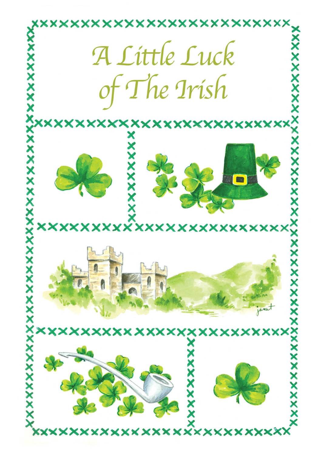 FRS7820   St. Patrick's Day Card