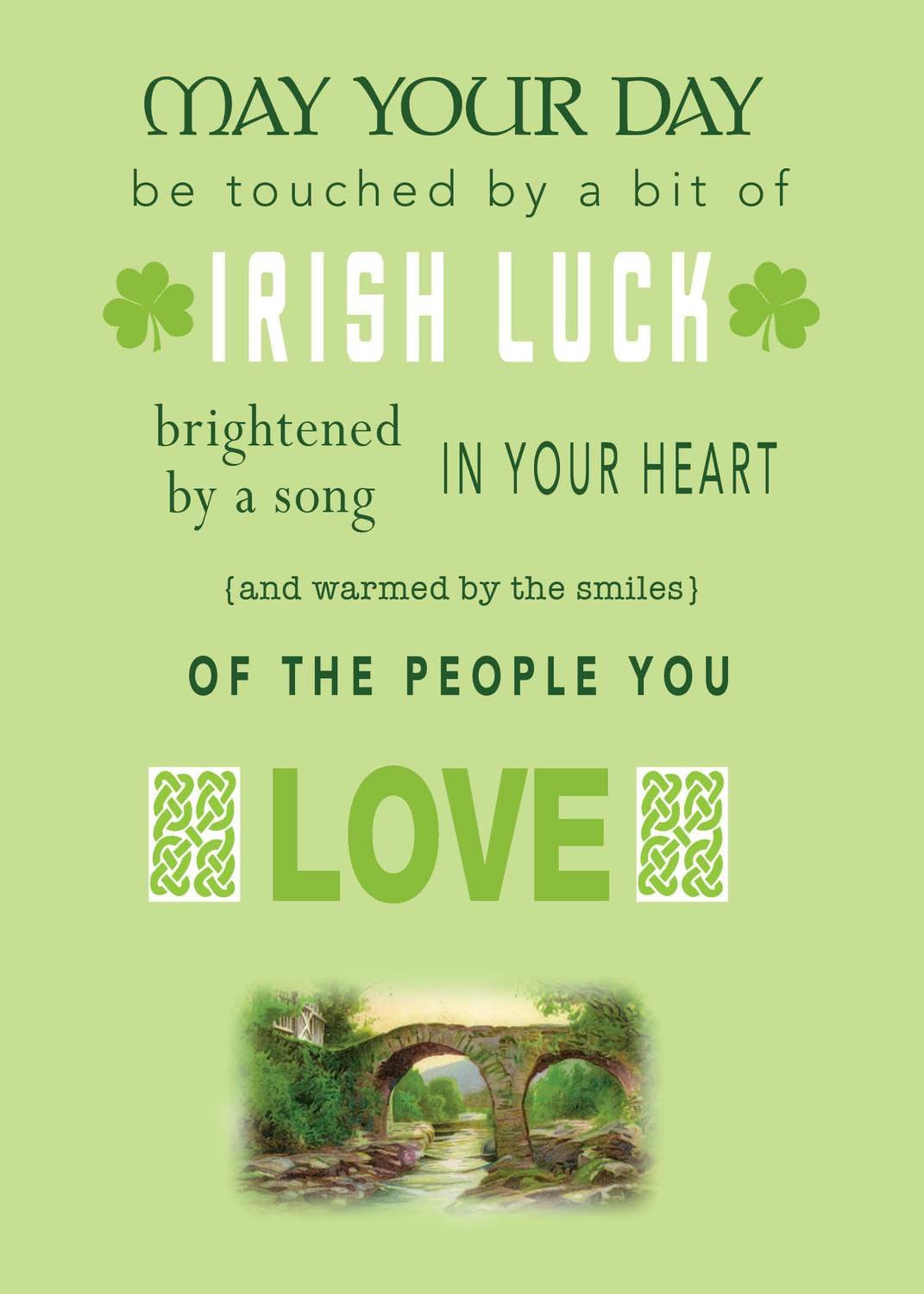 FRS7821   St. Patrick's Day Card