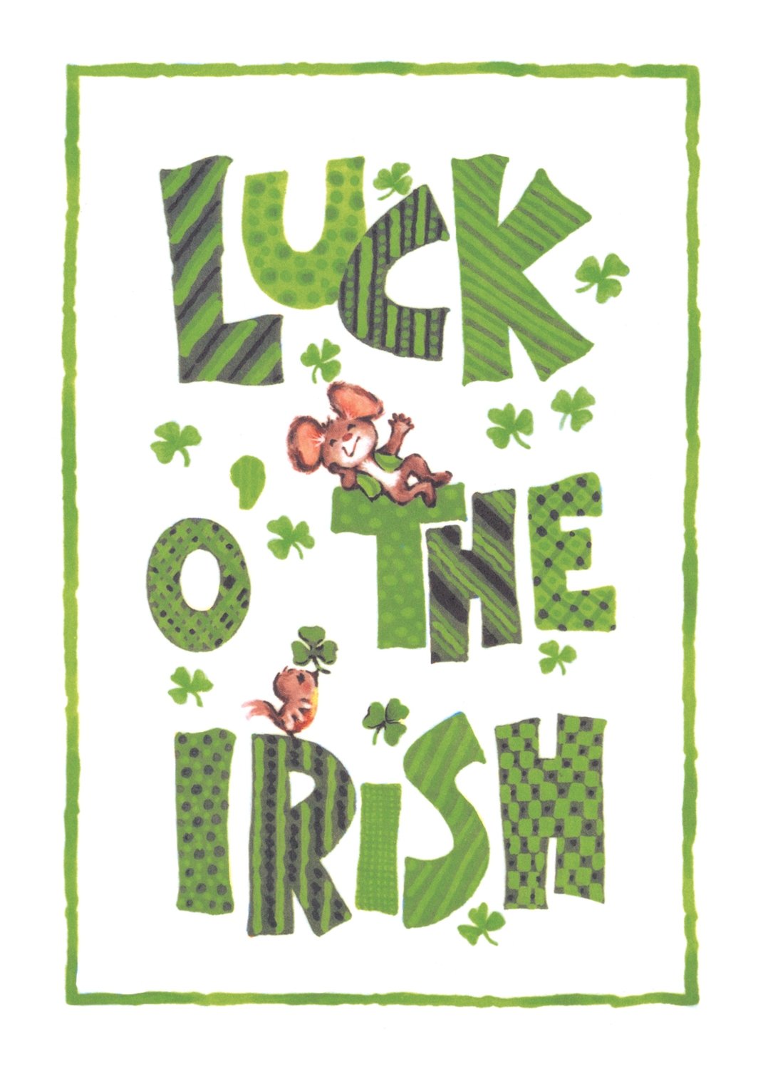 FRS7829   St. Patrick's Day Card