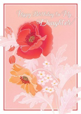 FR0335   Family Birthday Card / Daughter