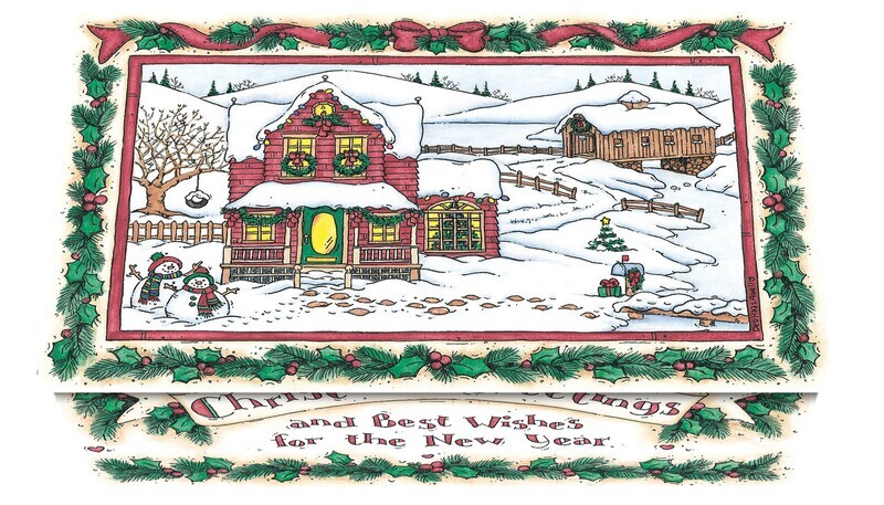 Bless This House 1 Calendar Cards (Pack of 20)