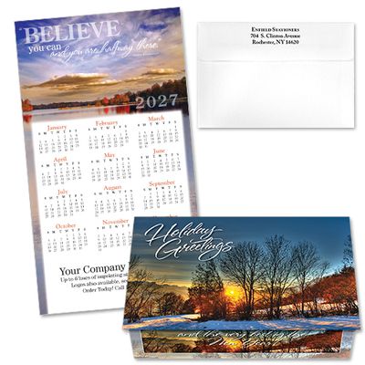 124202 Believe Calendar Card