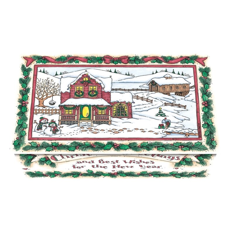 124203  Bless This House 1 Calendar Card