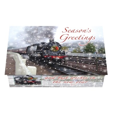 124232 Train Calendar Card