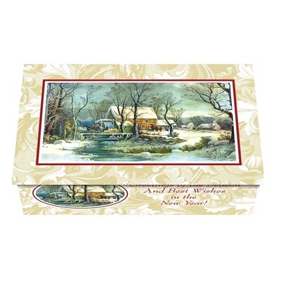 124204 Currier &amp; Ives 1 Calendar Card