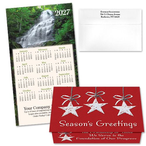 124225 Waterfall 2 Calendar Card