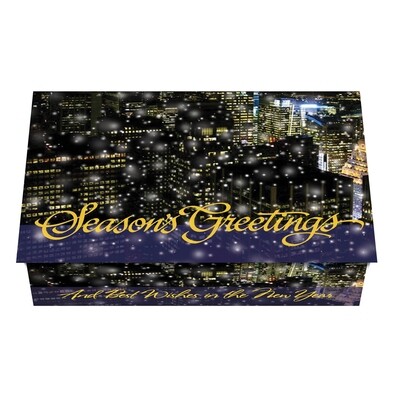 124218 Skyscraper Calendar Card