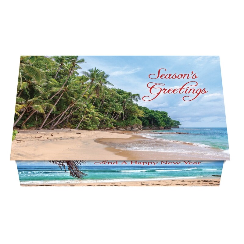124368 Tropical 8 Calendar Card