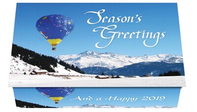 124352 Hot Air Balloons Calendar Card