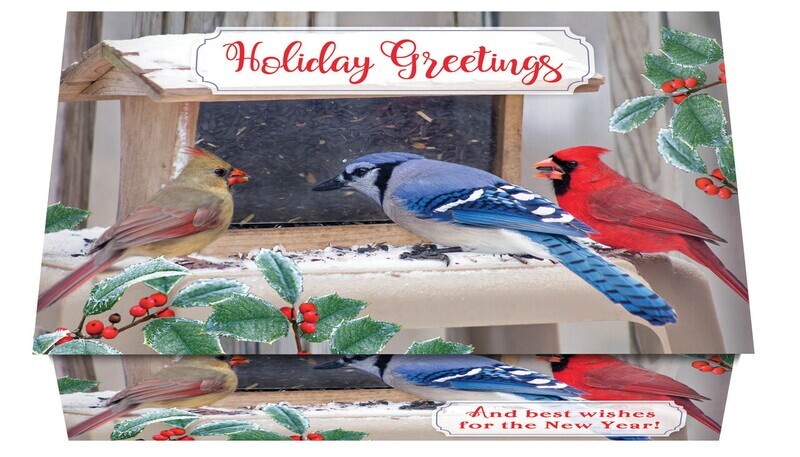 124356 SongBirds 3 Calendar Card