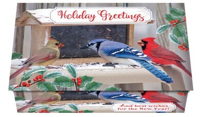 124356 SongBirds 3 Calendar Card