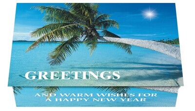 124215 Tropical 1 Calendar Card