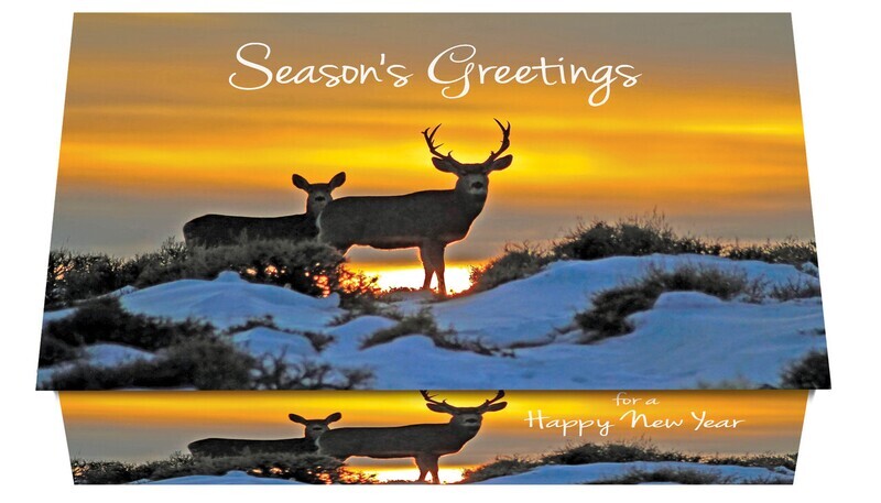 124327 Deer 3 Calendar Card