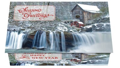 124324 Waterfall 5 Calendar Card