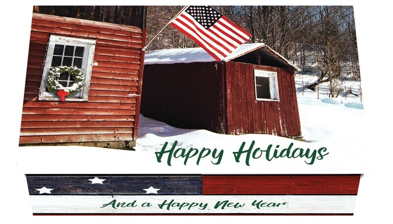 124349 Patriotic 2 Calendar Card