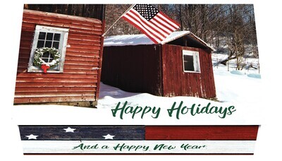 124349 Patriotic 2 Calendar Card