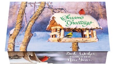 124338 Songbirds 2 Calendar Card