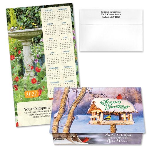 124338 Songbirds 2 Calendar Card