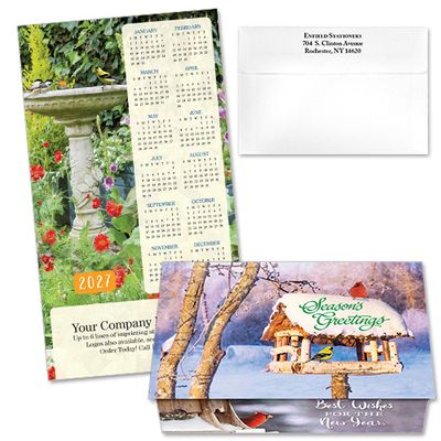 124338 Songbirds 2 Calendar Card