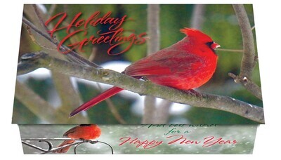 124303 Songbirds Calendar Card