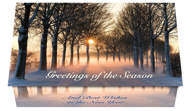 124214 Path Through Trees Calendar Card