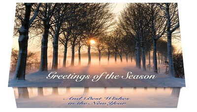 124214 Path Through Trees Calendar Card