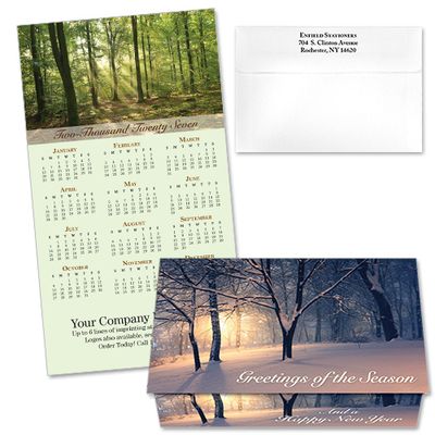 124334 Trees 3 Calendar Card