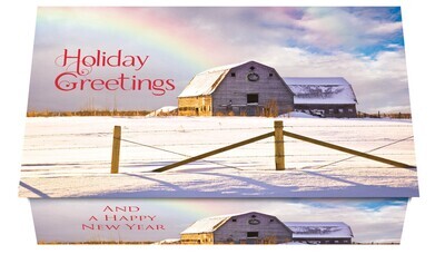 124348 Rainbow 5 Calendar Card