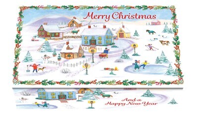 124313 Bless This House 8 Calendar Card