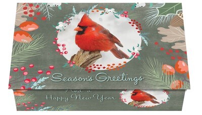 124312 Birds Calendar Card